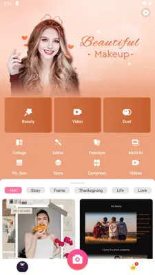 Beauty Camera Plus android App screenshot 0